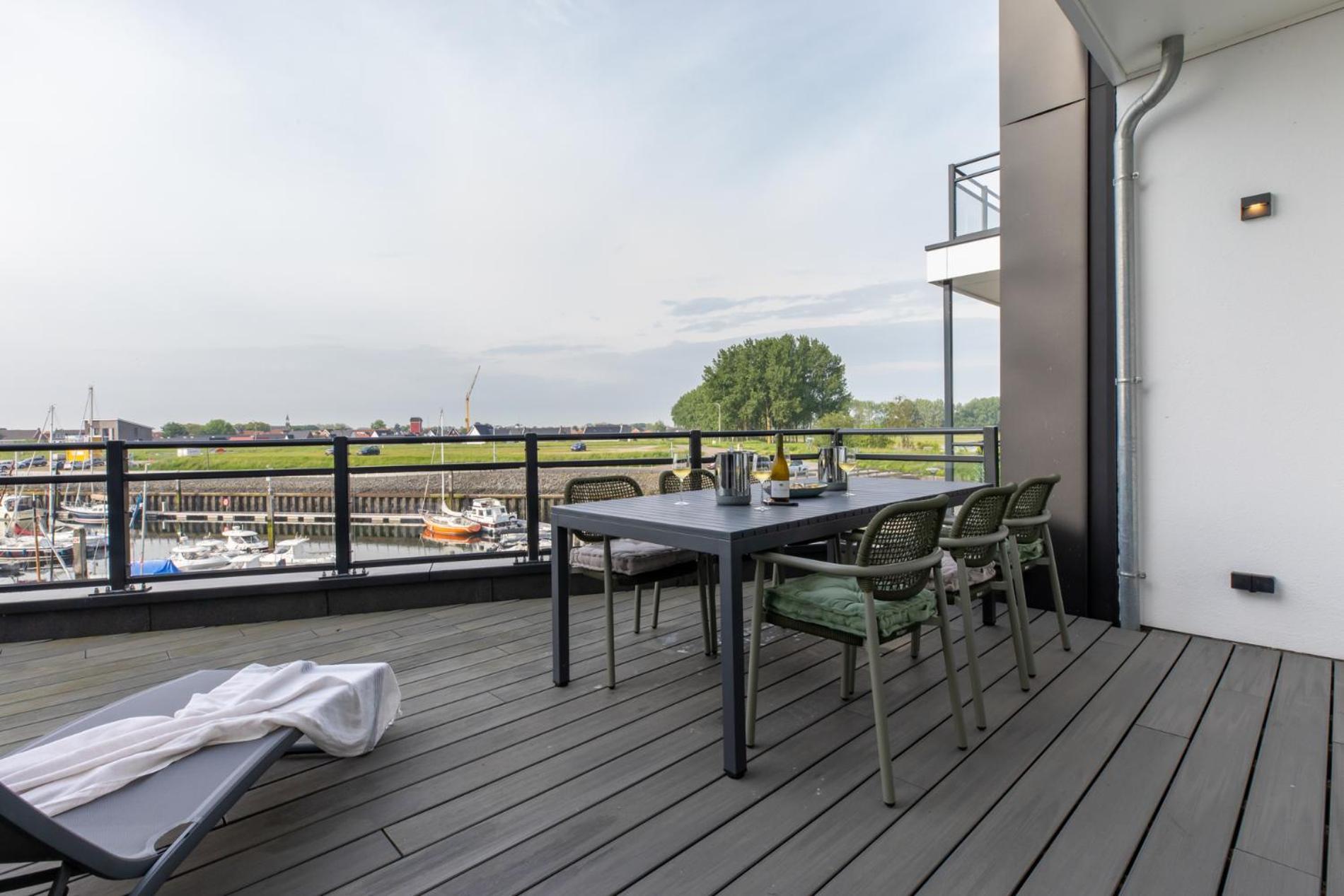 Appartement Welcome In - Vista Maris - Havenweg 8-36 'oester Oase' Sint-annaland