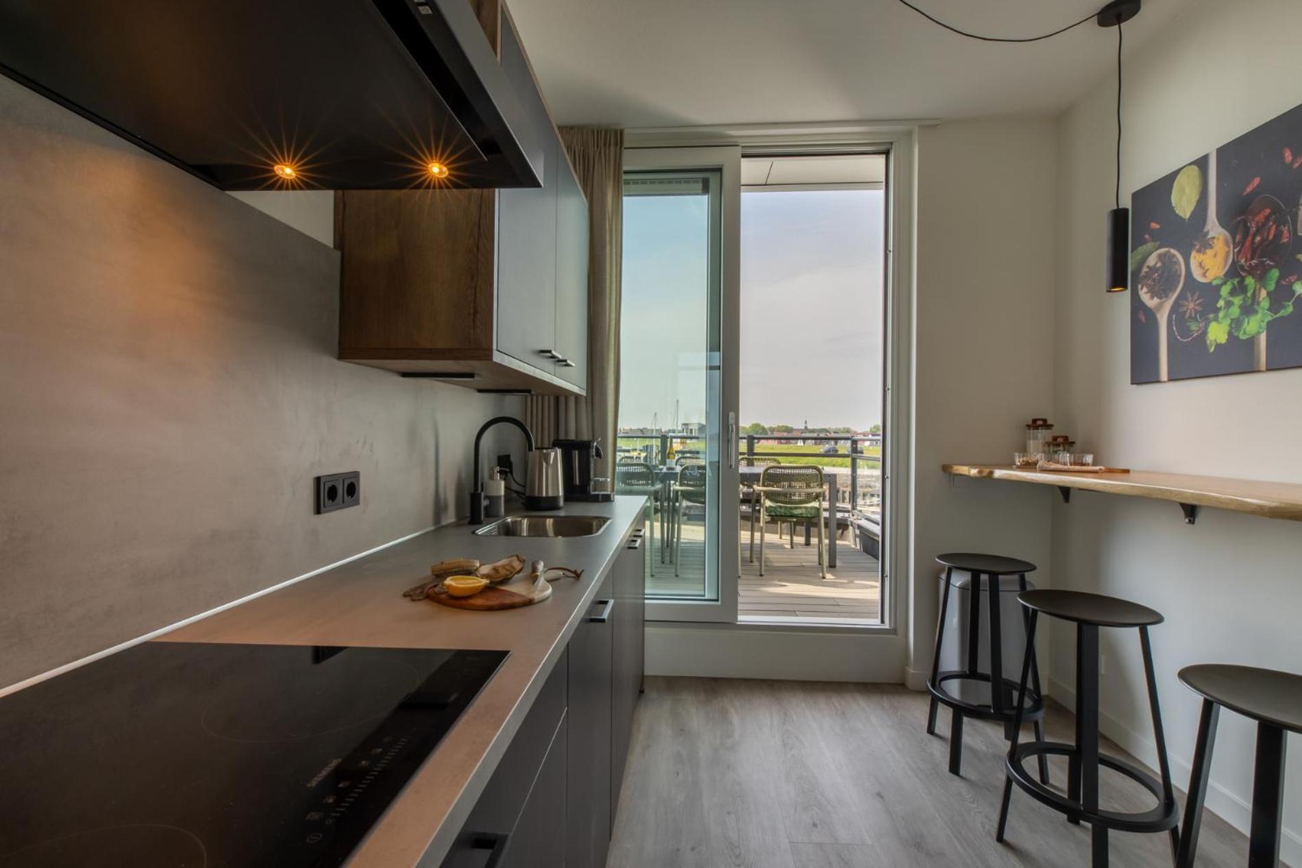 Appartement Welcome In - Vista Maris - Havenweg 8-36 'oester Oase' Sint-annaland